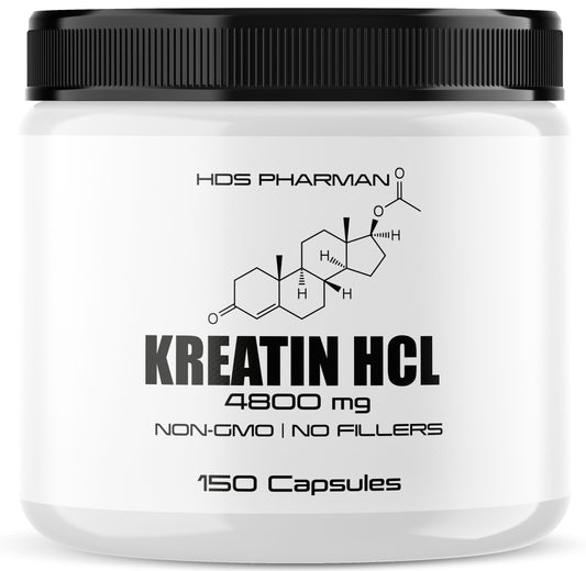 Kreatin HCl 2400 mg – 150 Kapseln