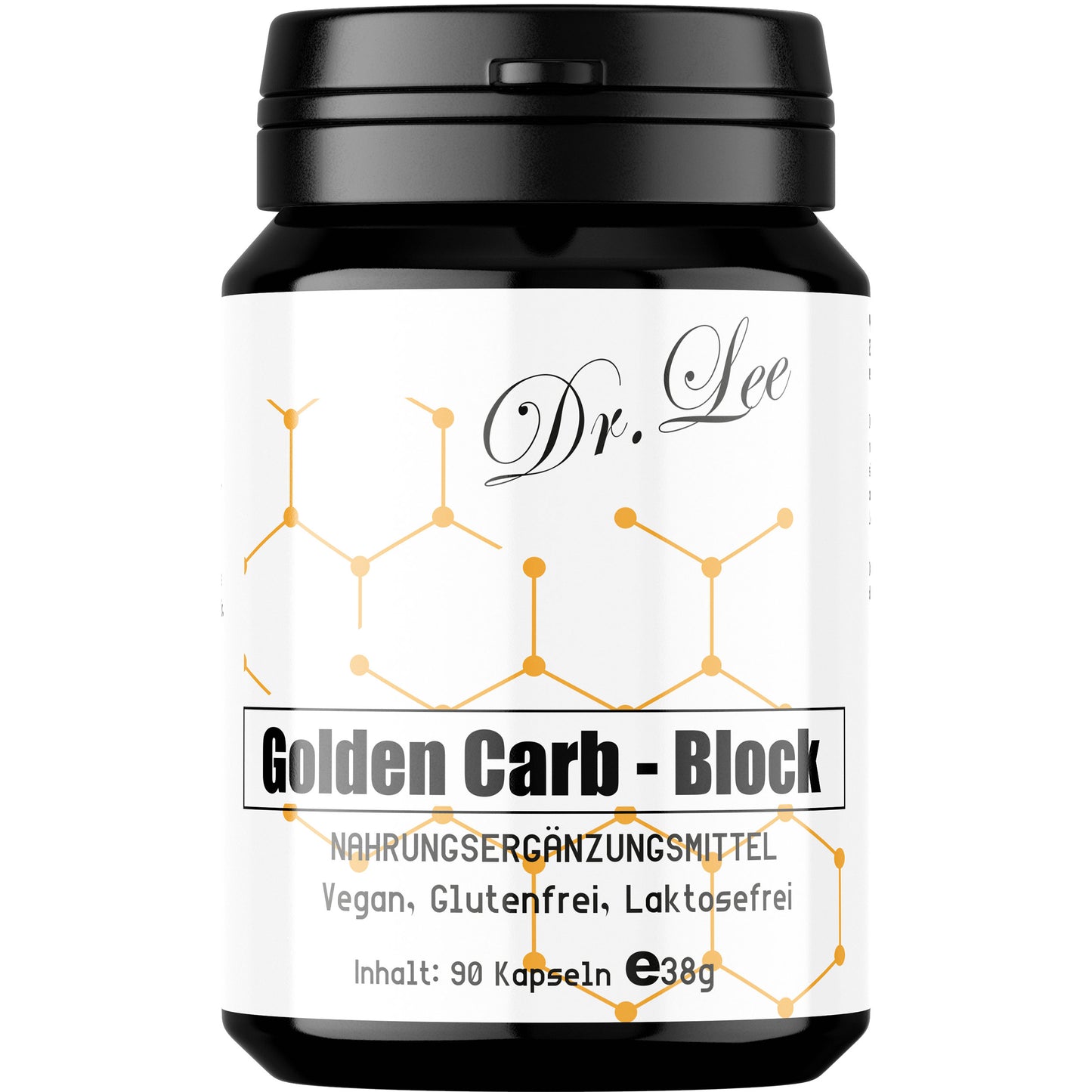 Dr. Lee Golden Carb - Block 60 Kapseln, Kohlenhydrate Blocker, Abnehmen, Diät