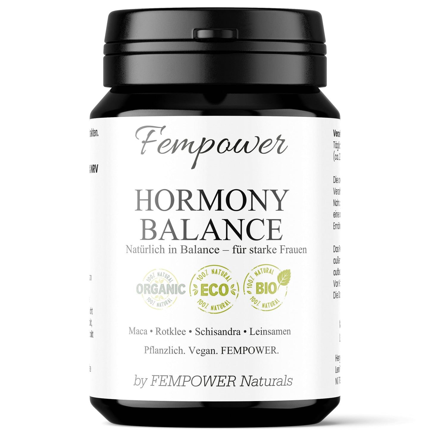 FEMPOWER Balance • Vegane Pflanzenstoffe für das weibliche Wohlbefinden