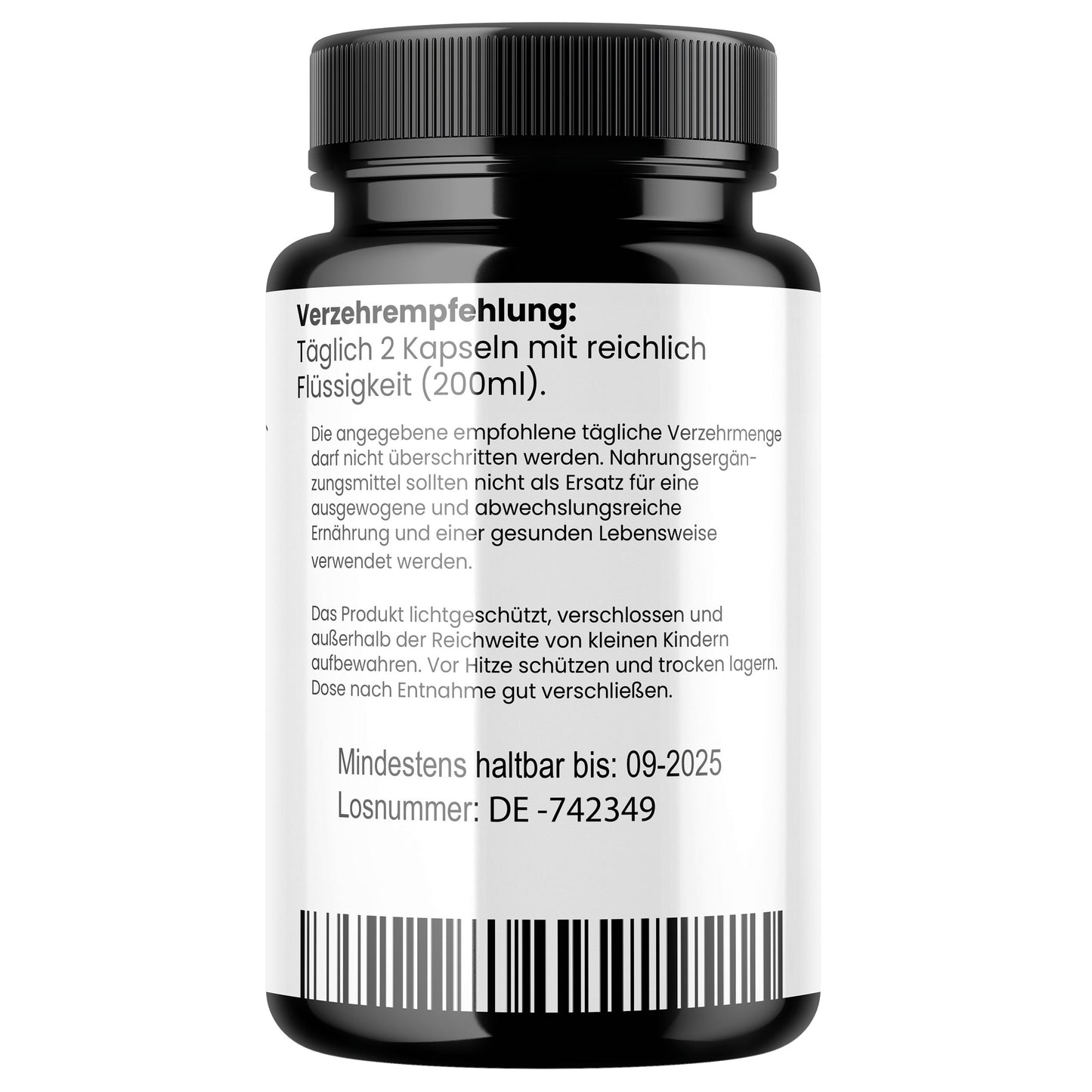 HDS Pharman, Turkesterone 1000 mg – Ajuga-Extrakt mit Tribulus, Maca & Zink – 100 % natürlich (60 Kapseln)