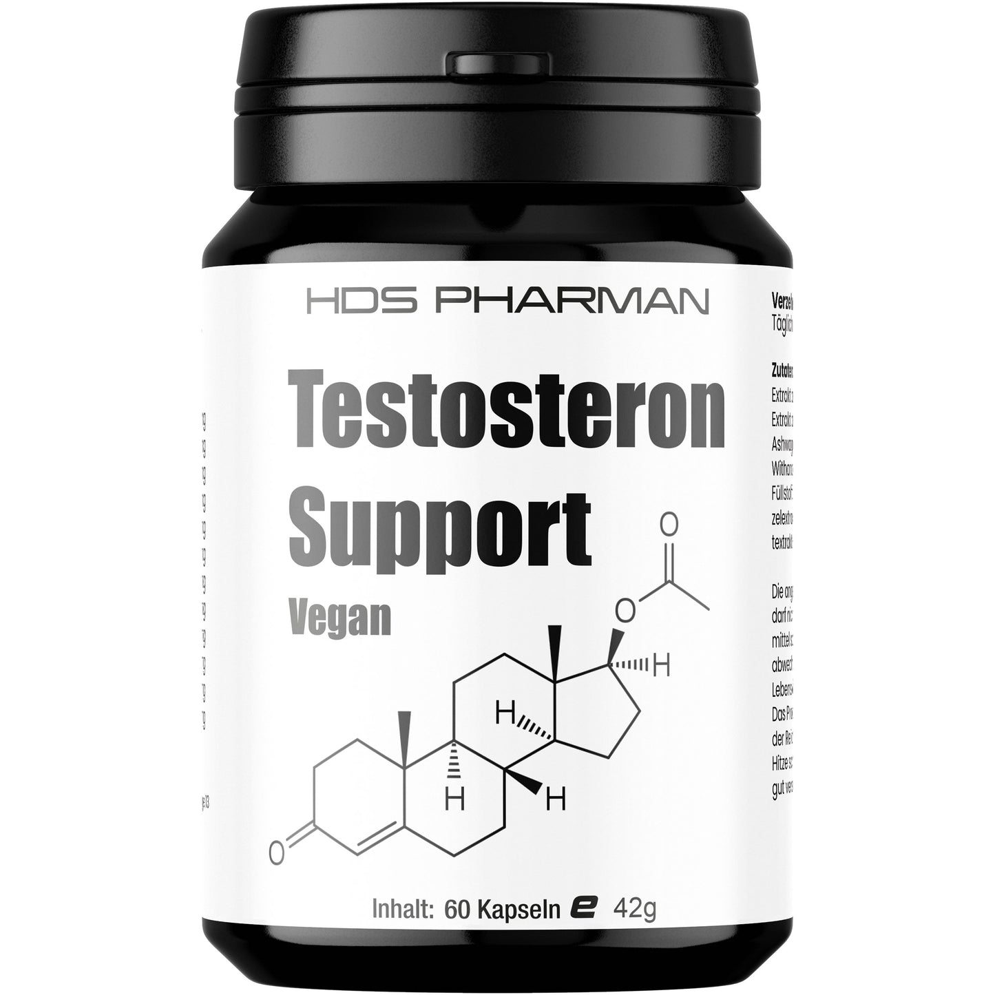 Testosteron Support - 60 Vegane Kapseln