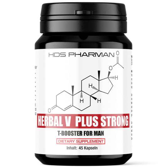 HERBAL V PLUS STRONG – Die pflanzliche Powerformel für Energie & männliche Vitalität