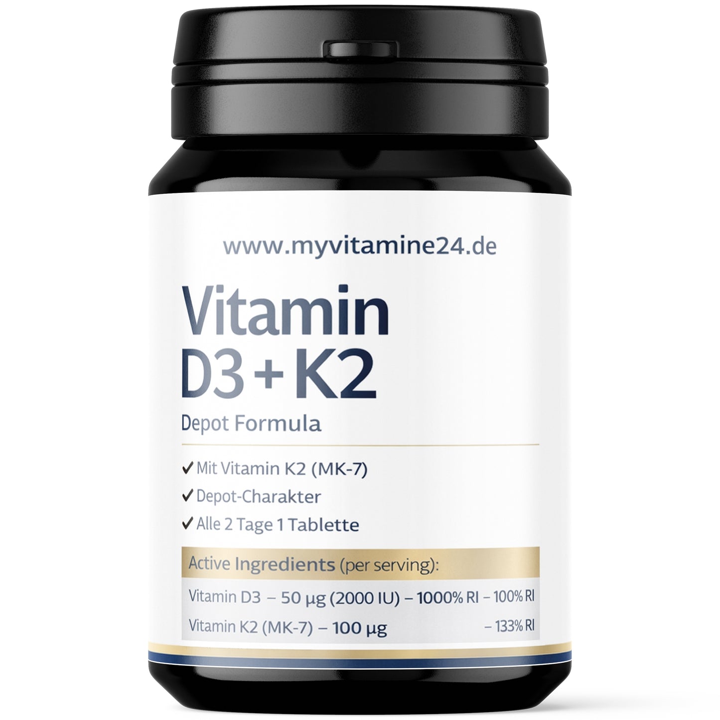 MyVitamin24 D3 + K2 – Das Synergie-Duo für Knochen, Muskeln & Immunsystem