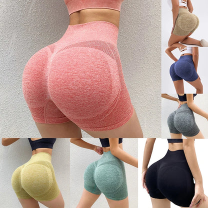 High Waist Push Up Fitness Shorts – Squatproof & Quick Dry Damen Gym Shorts
