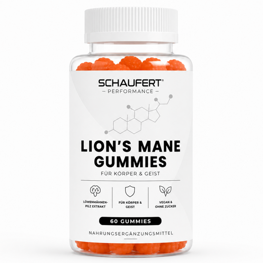 Löwenmähne ( Lion's Mane ) + Vitamin B6 Gummies - 60 Stk.