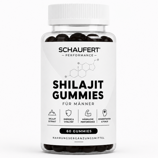 Shilajit Gummies für Männer – Vitamin C, B6, B12 – Energie & Immunsystem – 60 Stück