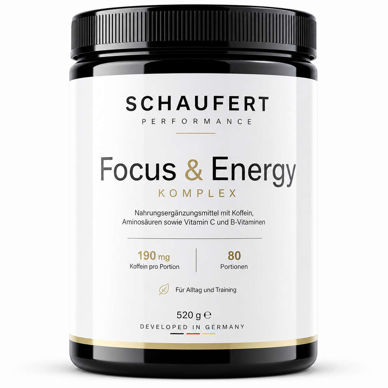 Focus & Energy Complex – Nahrungsergänzung mit Koffein & B-Vitaminen