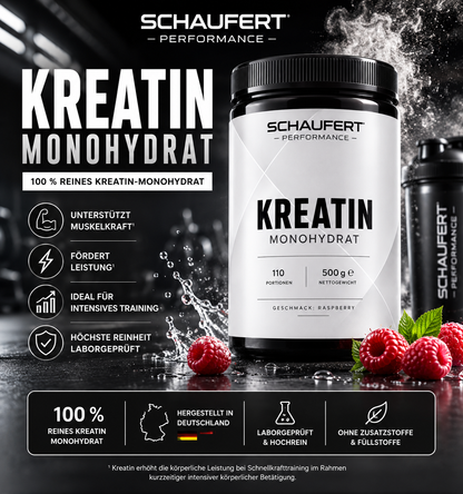 Kreatin Monohydrat Raspberry- 500g