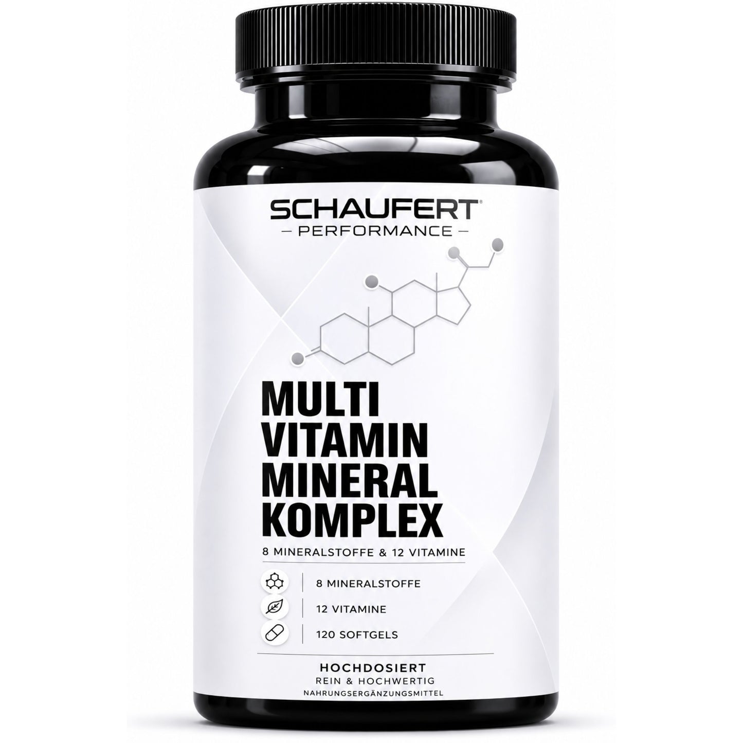 Multi Vitamin und Mineral Komplex - 120 Softgels