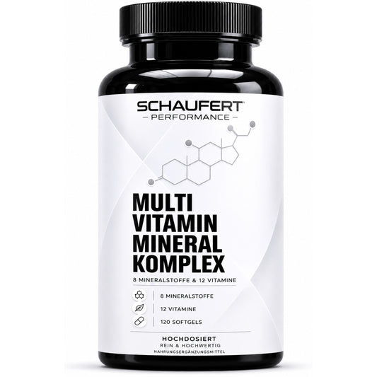 Multi Vitamin und Mineral Komplex - 120 Softgels