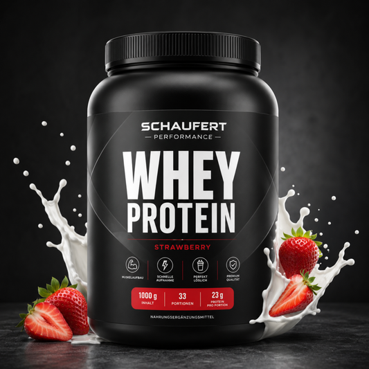 Premium Whey Fuel Protein, Erdbeer-Sahne - 1 Kg