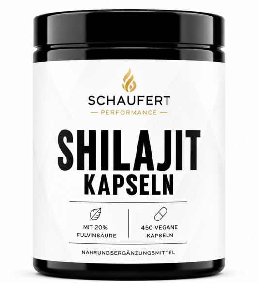Shilajit (20% Fulvinsäure) - 450 vegane Kapseln  - 225 Tage