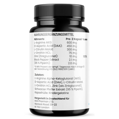 T5 Pharma, VasoMax Vegan – Energieformel für Männer