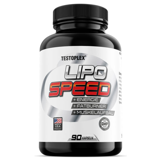 Testoplex ™, LipoSpeed BurnFit Ultra Concentrate – Thermo-Komplex mit Koffein, Synephrin & Carnitin