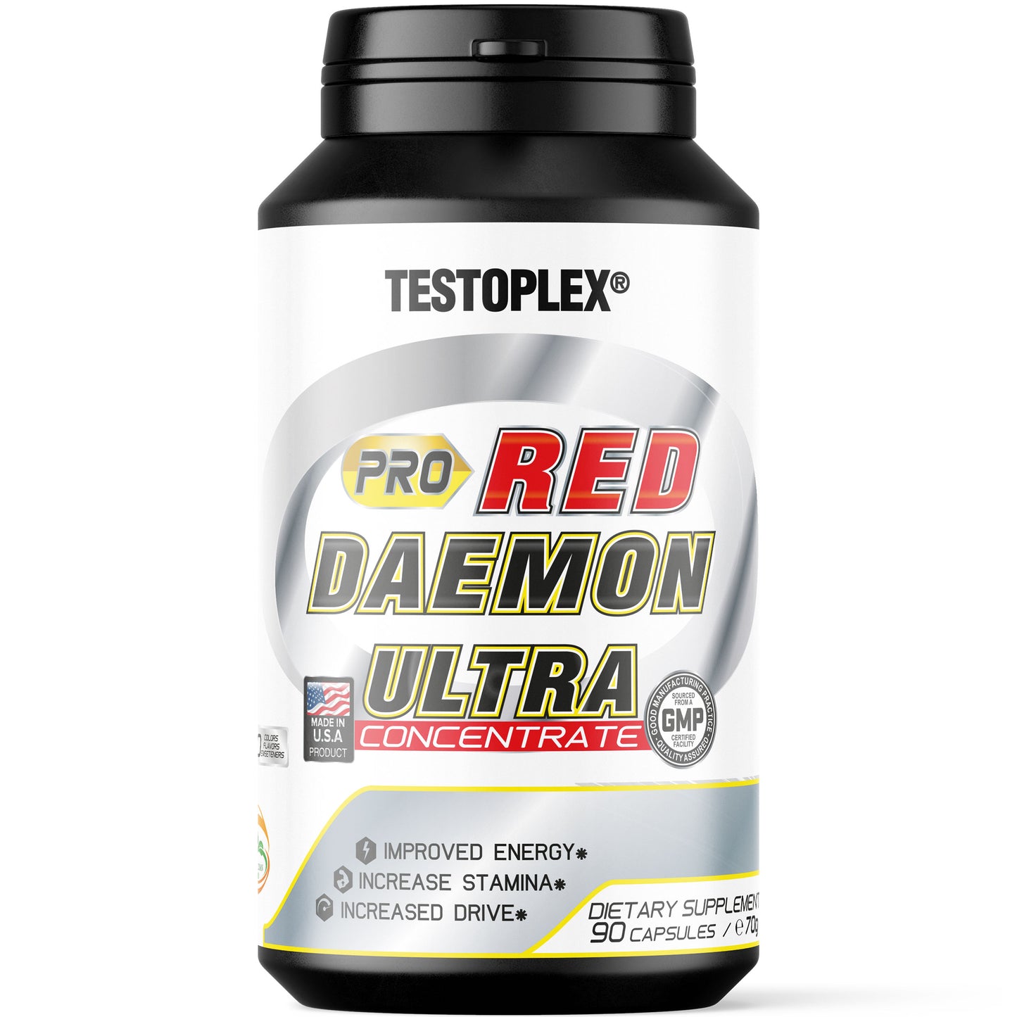 Testoplex ™ Pro Red Daemon Ultra Neu - 180 Kapseln