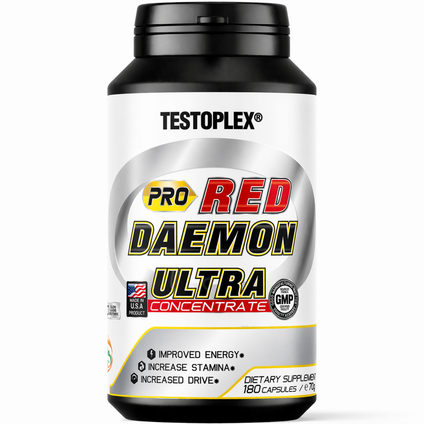 Testoplex ™ Pro Red Daemon Ultra Neu - 180 Kapseln