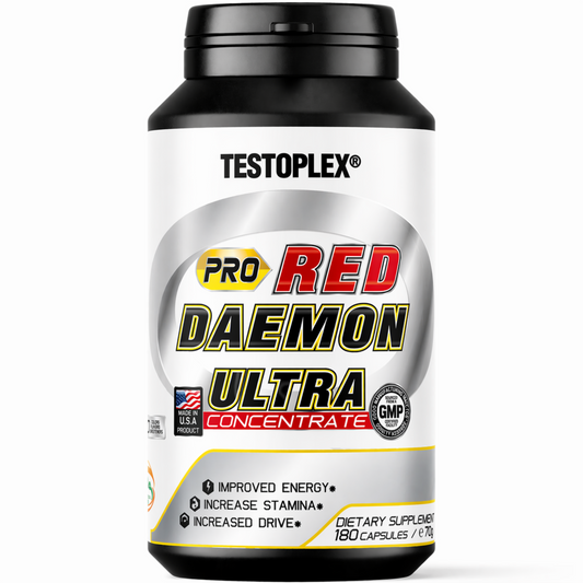 Testoplex ™ Pro Red Daemon Ultra Neu - 180 Kapseln