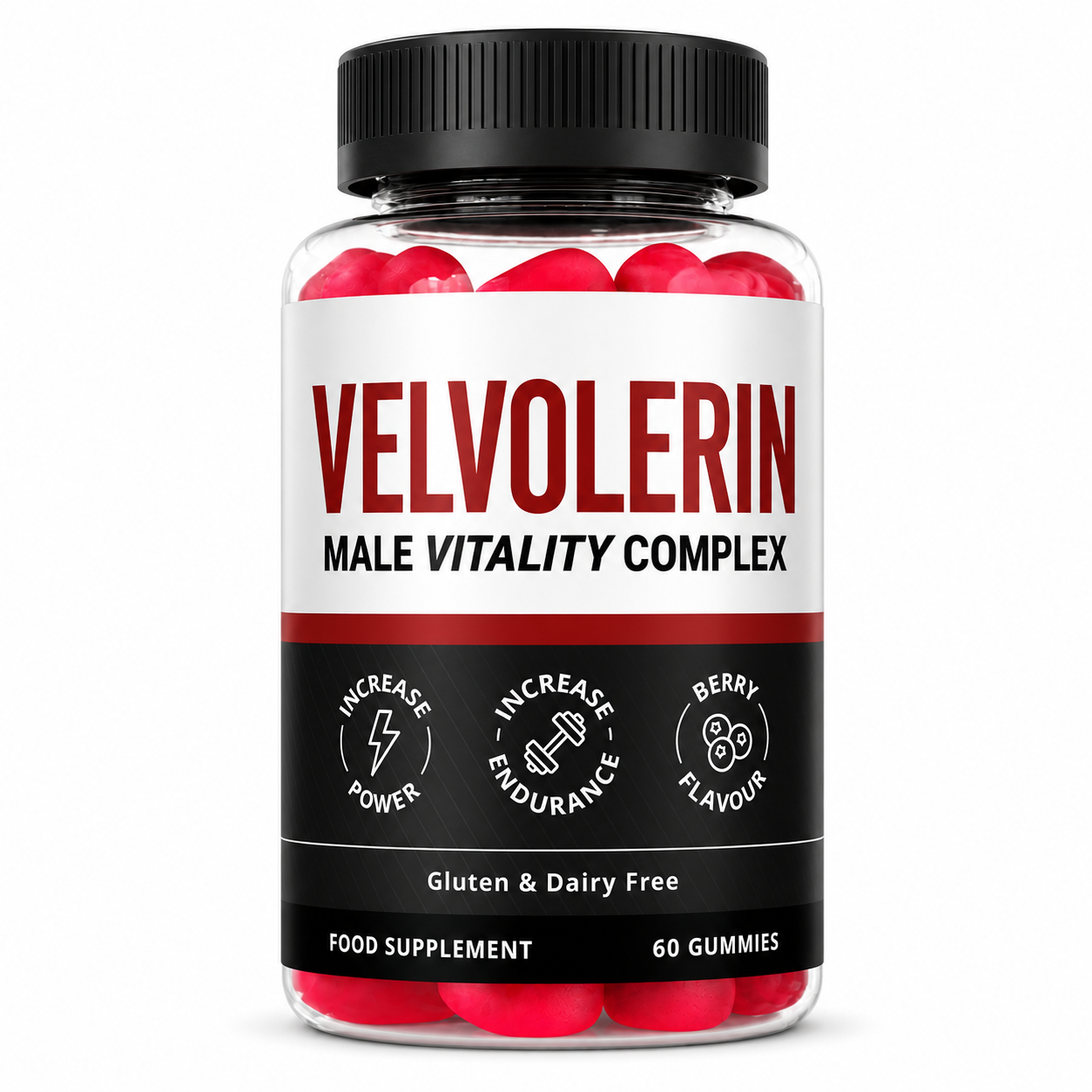 Velvolerin - Für Männerkraft, Energie & Wohlbefinden Gummies