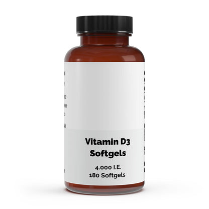 Vitamin D3 4.000 IE - 180 Softgels