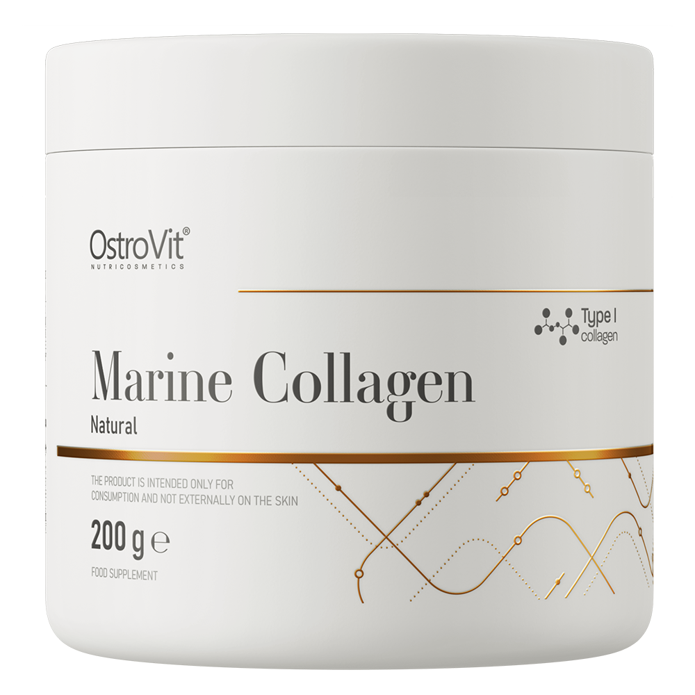 OstroVit Marines Kollagen Pulver 200 g - Natur