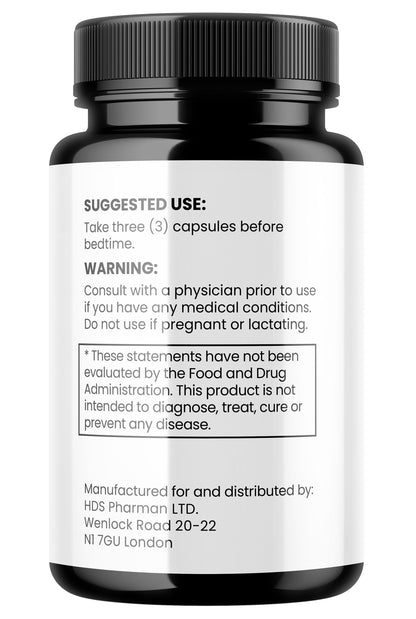 Cistanche Complex 500 mg | Tubulosa Extrakt 20:1 | Fadogia Agrestis | Tongkat Ali | Vegan | Ohne Zusatzstoffe | Laborgeprüft | HDS Pharman