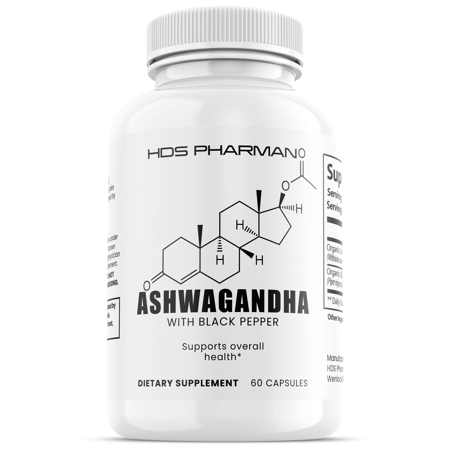 Ashwagandha 650 mg mit Schwarzem Pfeffer