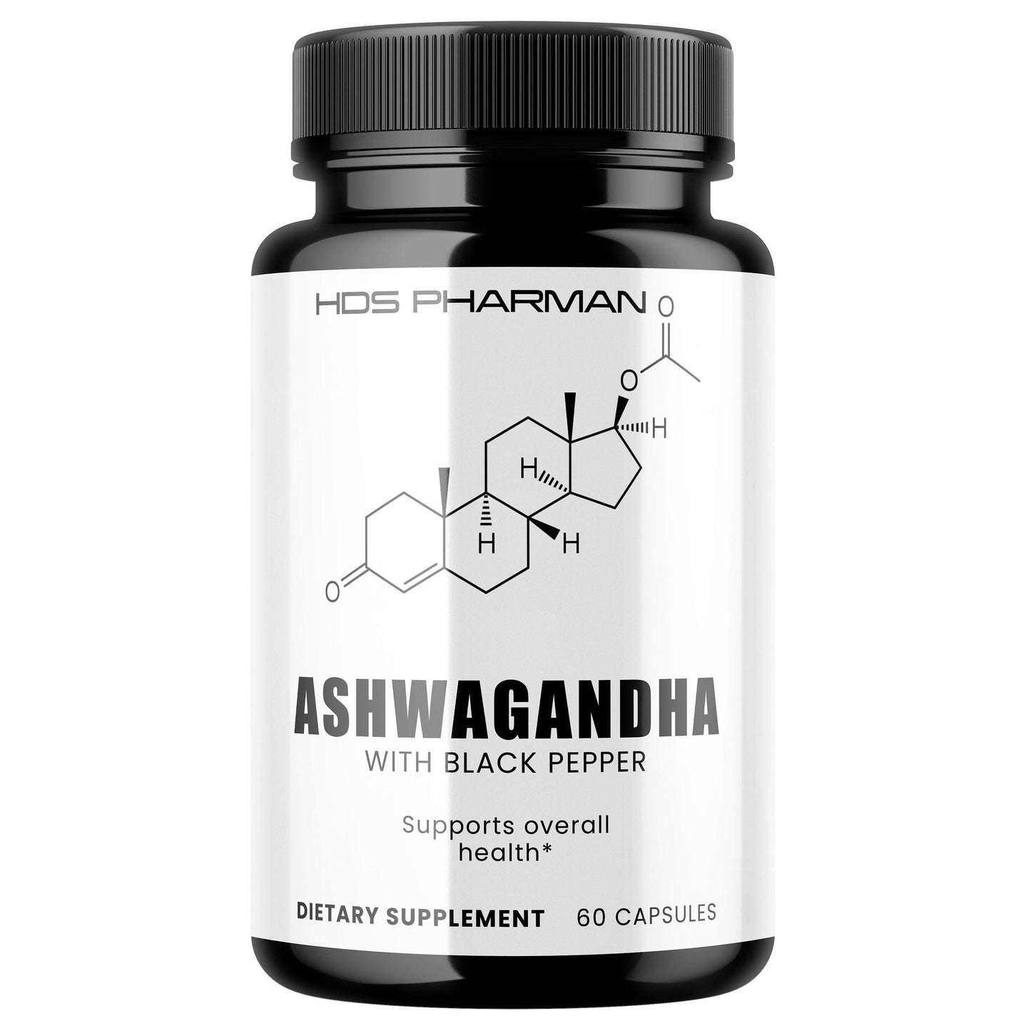 Ashwagandha 650 mg mit Schwarzem Pfeffer