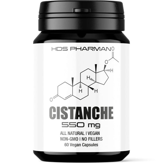 Cistanche Tubulosa Extrakt 1100 mg | Pflanzliches Supplement | Vegan | Ohne Zusatzstoffe | Handmade | Laborgeprüft | HDS Pharman