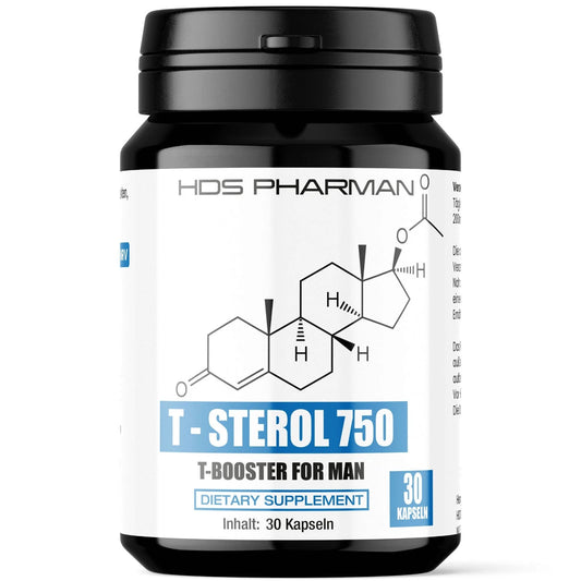 T-Sterol 750 – Natürliches Nahrungsergänzungsmittel für die Männergesundheit